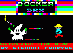 Игра Docker Dan (ZX Spectrum)