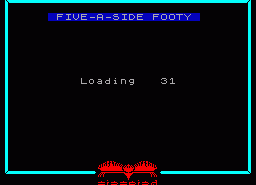 Игра European 5-a-Side (ZX Spectrum)