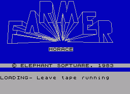 Игра Farmer Horace (ZX Spectrum)