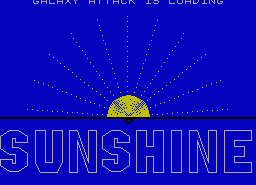 Игра Galaxy Attack (ZX Spectrum)