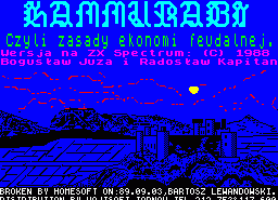 Игра Hammurabi (ZX Spectrum)