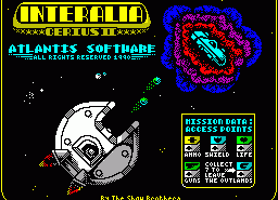 Игра Interalia (ZX Spectrum)