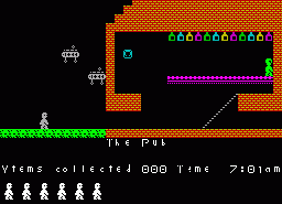 Игра Jet Set Willy: FTB (ZX Spectrum)