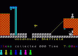 Игра Jet Set Willy: The '96 Remix (ZX Spectrum)