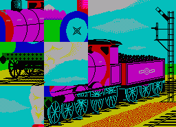Игра Jigsaw (ZX Spectrum)
