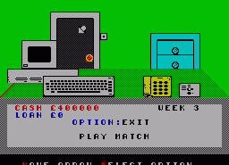 Игра Jimmy's Super League (ZX Spectrum)