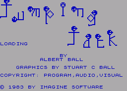 Игра Jumping Jack (ZX Spectrum)