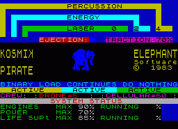 Игра Kosmik Pirate (ZX Spectrum)