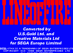 Игра Line of Fire (ZX Spectrum)
