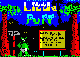 Игра Little Puff (ZX Spectrum)