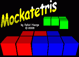 Игра Mockatetris (ZX Spectrum)