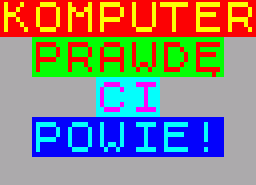 Игра Modern Talking (ZX Spectrum)
