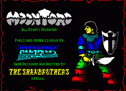 Игра Moontorc (ZX Spectrum)