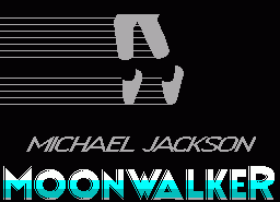 Игра Moonwalker (ZX Spectrum)