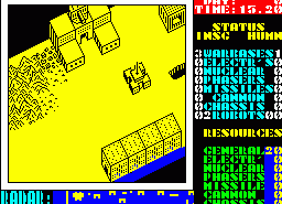 Игра Nether Earth (ZX Spectrum)