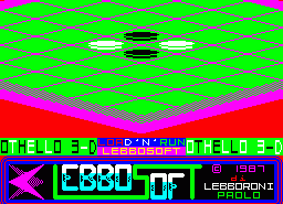 Игра Othello 3D (ZX Spectrum)