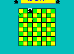 Игра Paladini [1] (ZX Spectrum)