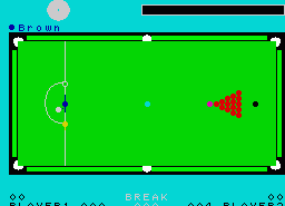 Онлайн игра Professional Snooker Simulator (ZX Spectrum) Игра Professional Snooker Simulator (ZX Spectrum)