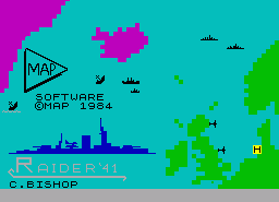 Игра Raider 41 (ZX Spectrum)