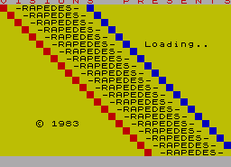 Игра Rapedes (ZX Spectrum)