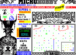 Игра Retrobsesion (ZX Spectrum)