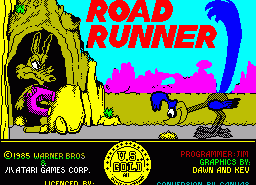 Игра Roadrunner (ZX Spectrum)