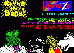 Игра Round the Bend! (ZX Spectrum)