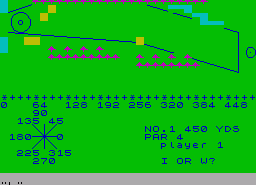 Игра Royal Birkdale (ZX Spectrum)