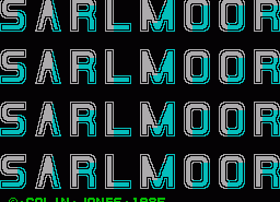 Игра Sarlmoor (ZX Spectrum)
