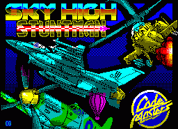 Игра Sky High Stuntman (ZX Spectrum)