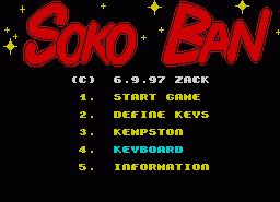 Игра Sokoban (ZX Spectrum)