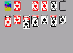 Игра Solitaire (ZX Spectrum)