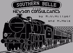Игра Southern Belle (ZX Spectrum)
