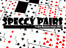 Игра Speccy Pairs (ZX Spectrum)