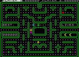 Игра Spookyman (ZX Spectrum)