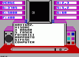 Игра Star Trek 5 (ZX Spectrum)