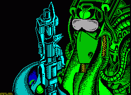 Игра Stardust (ZX Spectrum)