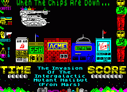 Игра Strangers from Outer Space (ZX Spectrum)