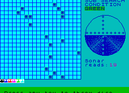 Игра Sub Search (ZX Spectrum)