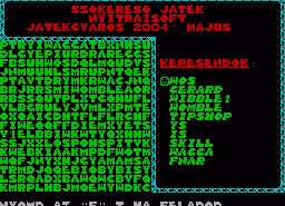 Игра Szorejto (ZX Spectrum)