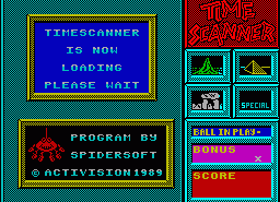 Игра Time Scanner (ZX Spectrum)