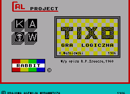 Игра Tixo (ZX Spectrum)
