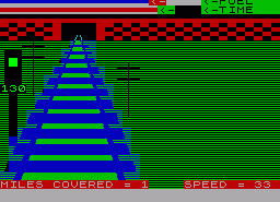 Игра Train Simulation (ZX Spectrum)