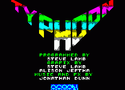 Игра Typhoon (ZX Spectrum)