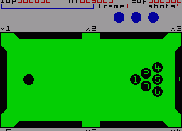 Игра Video Pool (ZX Spectrum)