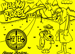 Игра Wacky Races (ZX Spectrum)