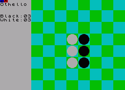 Игра ZX Othello (ZX Spectrum)