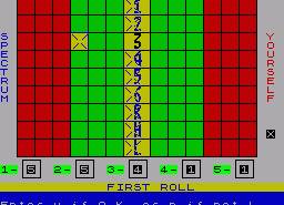 Игра Dicey (ZX Spectrum)