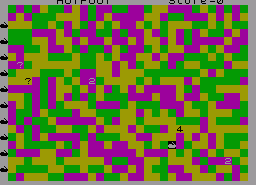 Игра Hotfoot (ZX Spectrum)