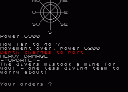 Игра Polaris (ZX Spectrum)